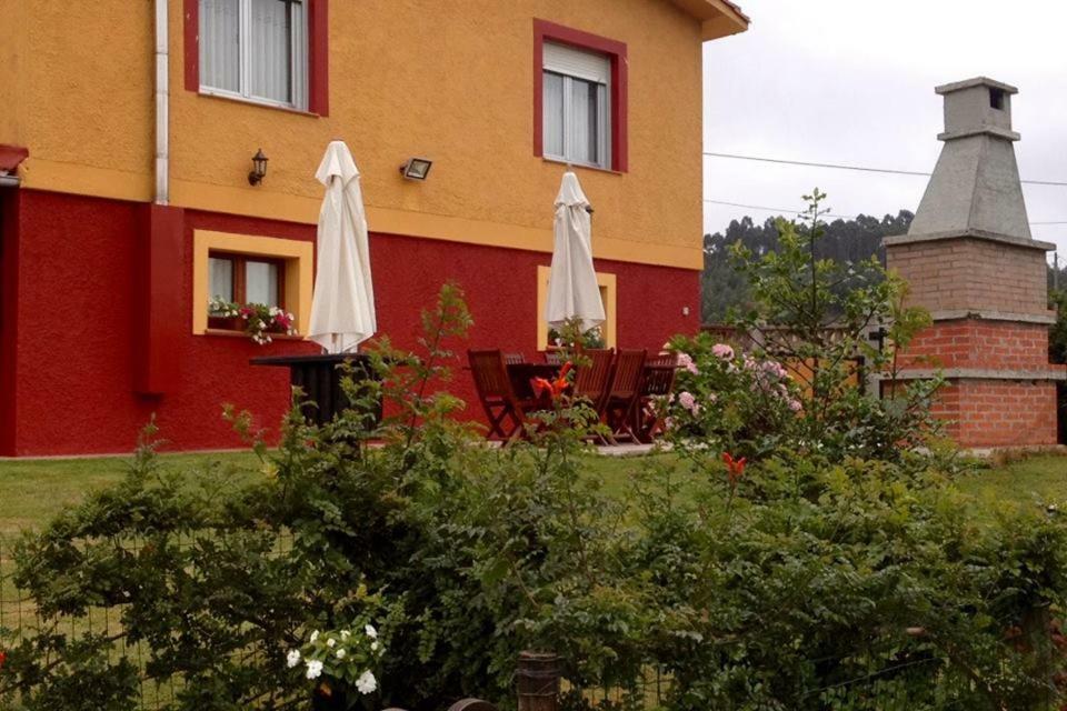 Hostal Maria la Carbayeda Luanco Exterior foto